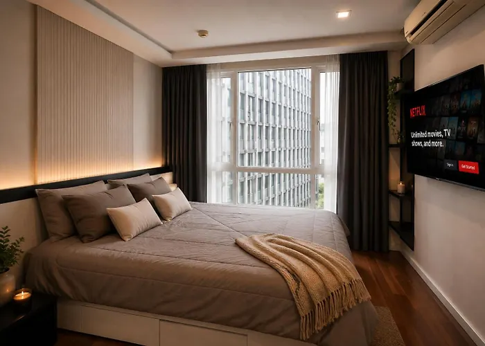 Apartment Spacious Sukhumvit Near Emquartier Bangkok
